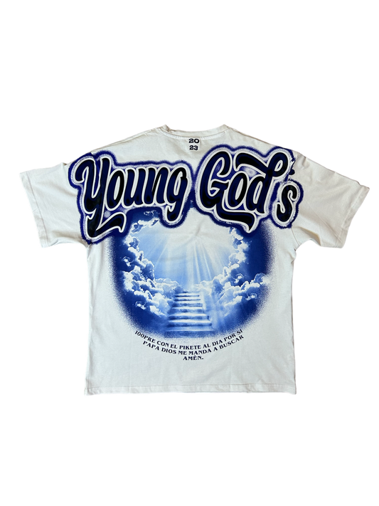 YG'S Welcome To Heaven White Tee